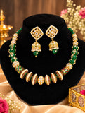 Designer Meenakari Beaded & semiprecious stone beads Necklace