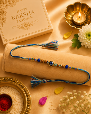 Blue Evil Eye Rakhi
