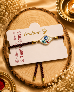 Evil Eye charm Slider rakhi
