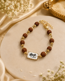 Mahadev Rudraksha Rakhi & Bracelet