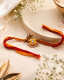 Traditional  kundan Rakhi