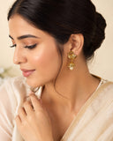 Traditional peacock Mangalsutra set