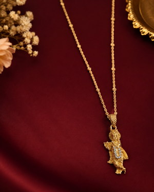 Divine Krishna Pendant& Antitranish Chain