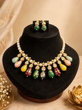 Heritage Kundan Pearl set