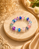 Handmade aura beads &Aurora Glow Bracelet