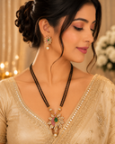 Premium designer Ad Peacock 🦚 Pendant set  Mangalsutra