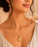 Divine Lakshmi Pendant Chain