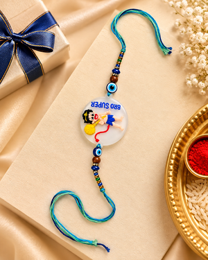 Handmade Superhero Charm Rakhi