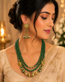 Emerald Heritage Necklace Set