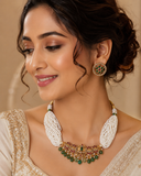Royal premium pendant set with Beaded Dori