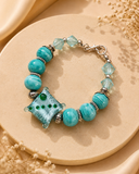 Aqua Crystal & Ocean Breeze Bracelet